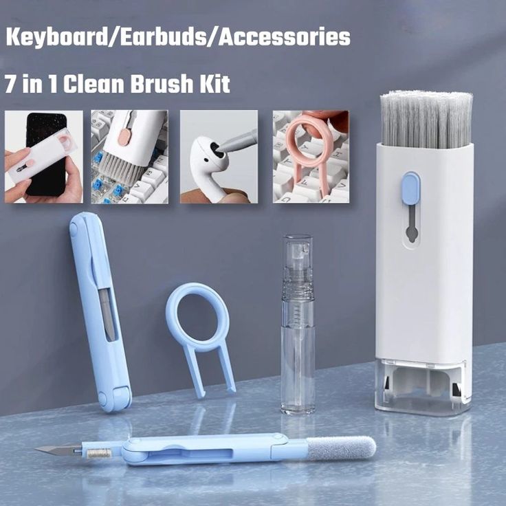 7 IN 1 COMPUTER KEYBOARD CLEANER BRUSH KIT