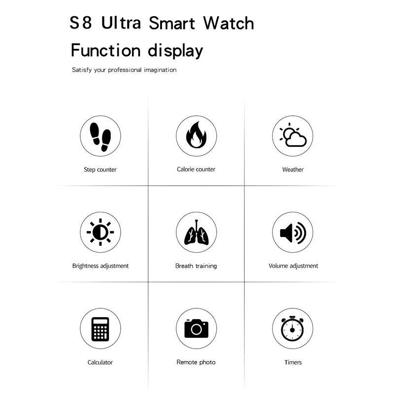 S8 Ultra Smart Watch Series 8