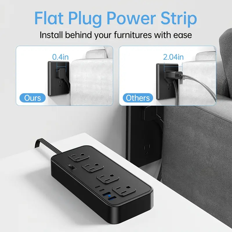 1pc Multi-functional Power Strip