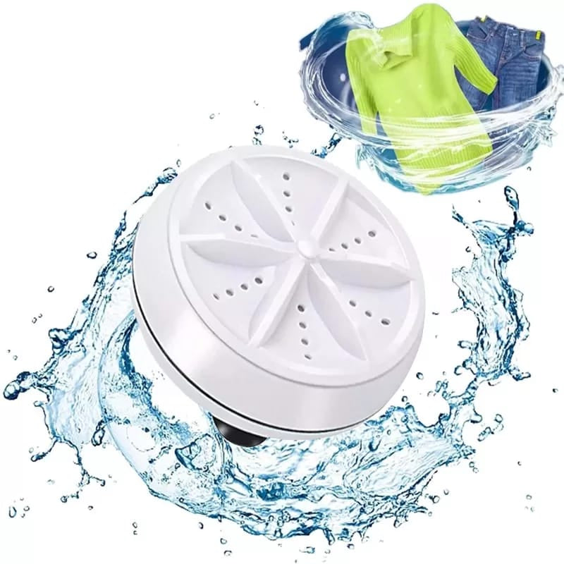 Portable Ultrasonic USB Turbo Washing Machine