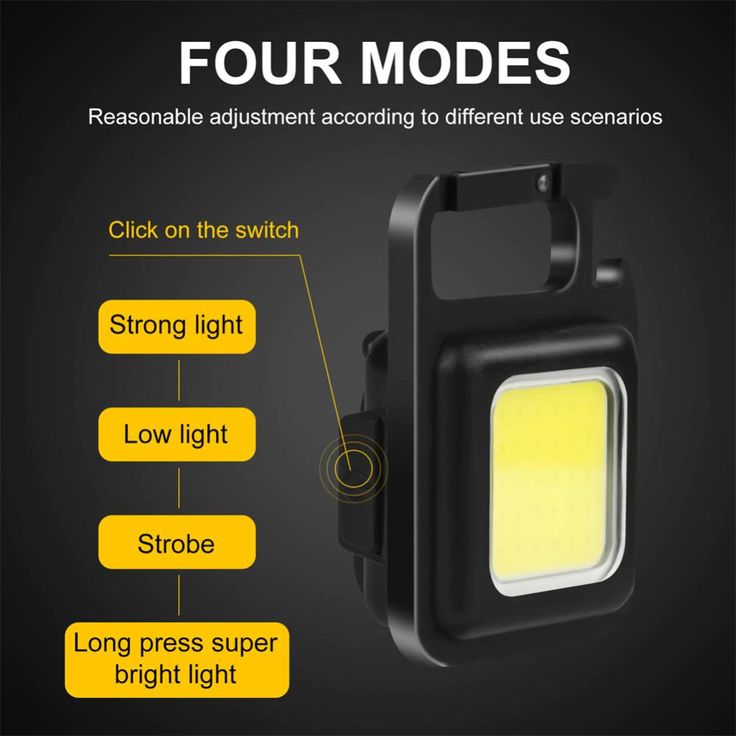 MULTIFUNCTIONAL MINI USB POCKET FLASHLIGHT