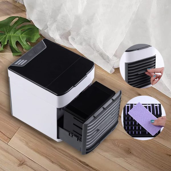 Mini Air Conditioning Cooling Fan Multifunction Usb New Household Portable Air Conditioner Humidifier Strong Wind | Protable Fan | Portable Air Cooler (random Color)